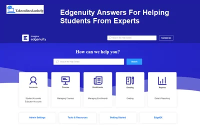 Edgenuity Answers For Helping Students From Experts